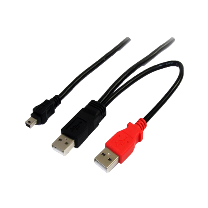 USB 2.0A-bm Y-cable 1m oem