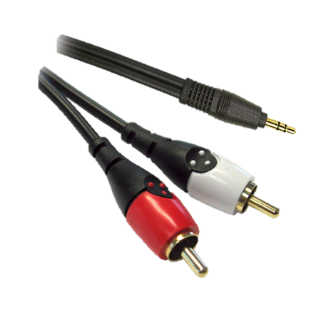 RCA to 3.5mm Stereo Audio Lead