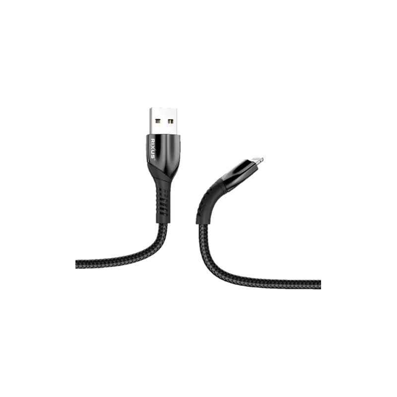 Rixus Alloy USB To Lightning Data Cable