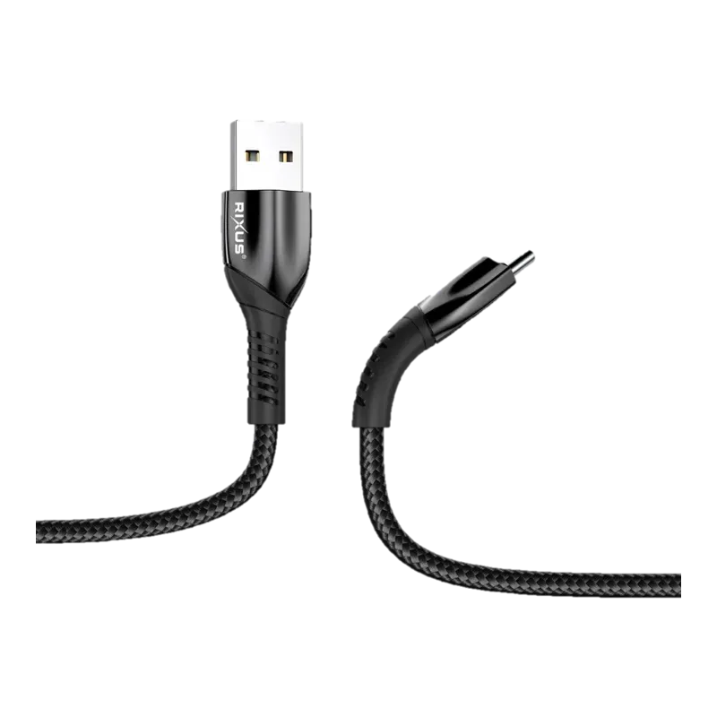 Rixus Alloy USB To USB-C Data Cable